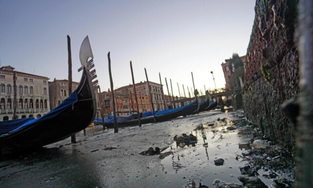 Venezia er «tørrlagt»